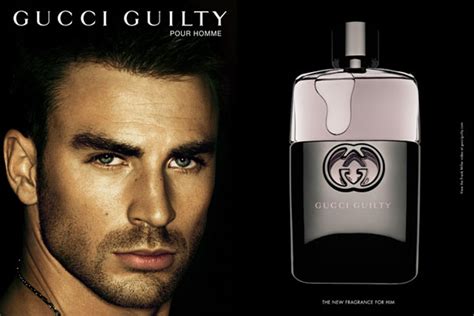 chris evans gucci perfume